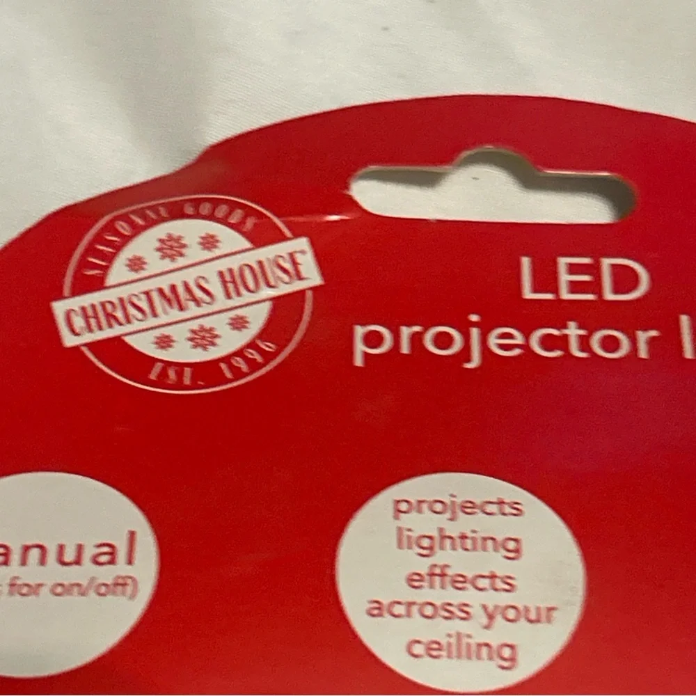 LED Christmas projector Christmas House